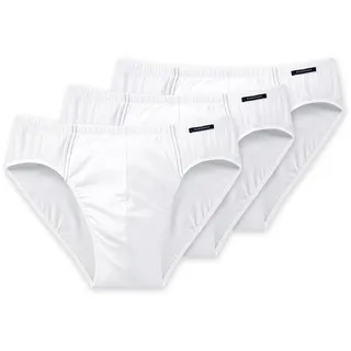 SCHIESSER Slip weiß M 3er Pack