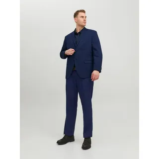 JACK & JONES Franco Plus Size Anzug Medieval Blue 70