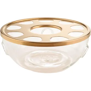 Leonardo Stövchen , Klar , Glas , rund , 16x7x16 cm , Geschirr, Kannen & Karaffen, Stövchen