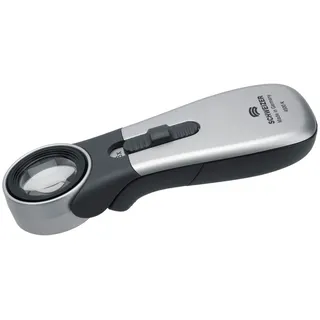 Handleuchtlupe Tech-Line CLASSIC Vergr.10x LED Linsen-D.22,8mm SCHWEIZER