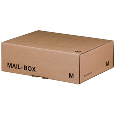 Bild Versandkarton MAIL-Box M, 331x241x104 mm, braun, 20 Stück
