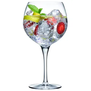 Topkapi elite Gin Tonic XL 67085 Cocktailgläser – Bleifreies Kristallglas speziell für Gin and Tonic, Ballonglas, Cocktail Glas, 680ml, 6 Stück, Exzellenter Genuss von Gin Tonic