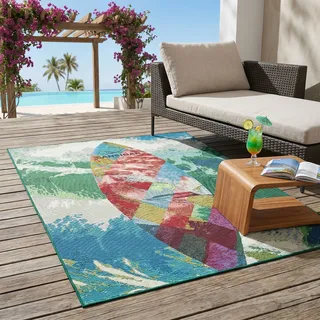 Sansibar Rantum Beach SA-024 Outdoor-Teppich 190 x 290 cm Multicolor