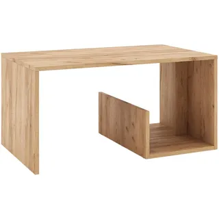 Vicco Couchtisch Lonar, Goldkraft Eiche, 80 x 46.6 cm