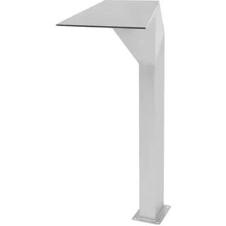 vidaXL Pool-Wasserfall Edelstahl 50x30x90 cm Silbern - Silber