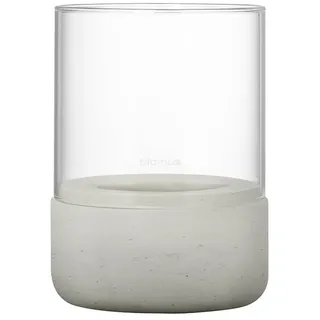 BLOMUS Windlicht Calma Beton Grau Hellgrau S