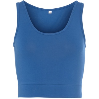 LASCANA ACTIVE Sporttop Damen blau Gr.L (44/46)