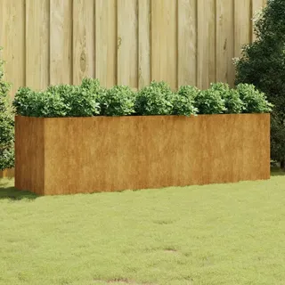 Willood Hochbeet 280x80x80 cm Cortenstahl