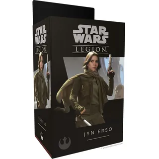 Atomic Mass Games Atomic Mass Games, Star Wars: Legion – Jyn Erso, Erweiterung, Tabletop, 2 Spieler, Ab 14+ Jahren, 120-180 Minuten, Deutsch, Schwarz
