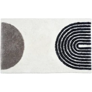 Schöner Wohnen Badteppich Barbados 233 Schwarz 60 x 90 cm