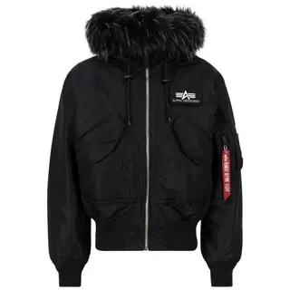 Alpha Industries 45P Hooded Custom schwarz Herren