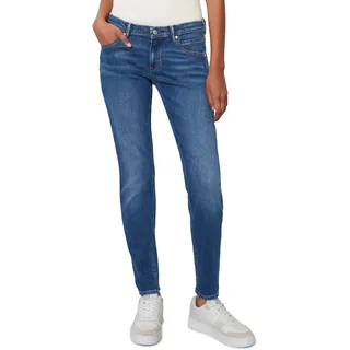 Marc O'Polo DENIM Damen Jeans mit 5-Pocket-Design, Jeansblau, 27/32