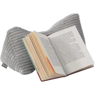 Traumnacht Cozy Leseknochen 40 x 20 cm Grau