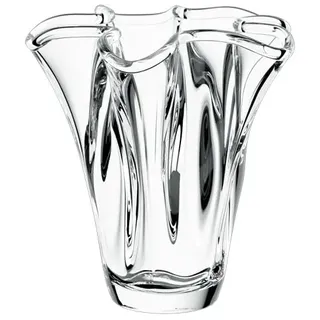 Villeroy und Boch - Signature Blossom Vase No 1, Kristallvase für Blumen, ideal für Tulpen oder einzelne Blüten, als Deko geeignet, standfest, 18,5 cm