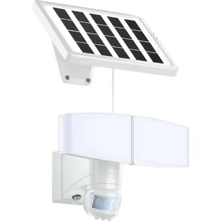 LED Solar Strahler Bewegungsmelder Leuchtdauer- Leuchtkraftregler 6000K 900lm