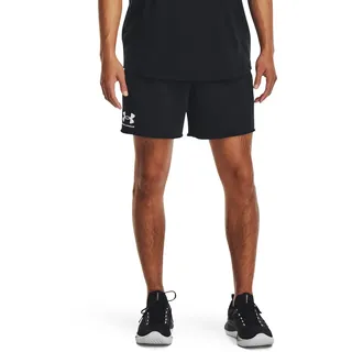 Under Armour Rival Terry Freizeitshorts Herren 001 black/onyx white L