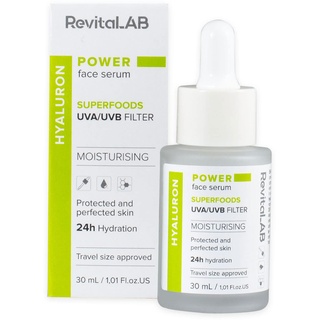 RevitaLAB Power Face Serum mit Superfoods Ein konzentriertes Produkt, das speziell entwickelt wurde, um eine wirksame Abwehr gegen die Umweltaggressoren zu bieten