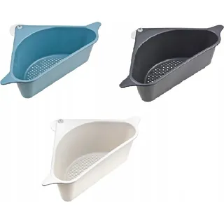 Küchenorganizer für Saugnapf-Mix - Grau, Blau