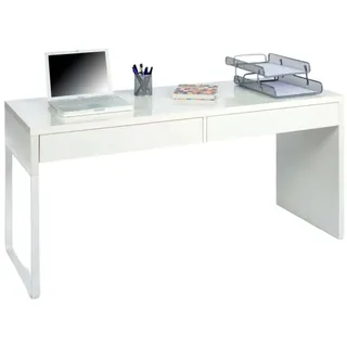 Usinestreet Schreibtisch – Weiß 50x138x75h cm - Weiß