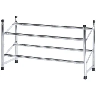Wenko Schuhregal 30 x 68 x 24 cm silber / silber