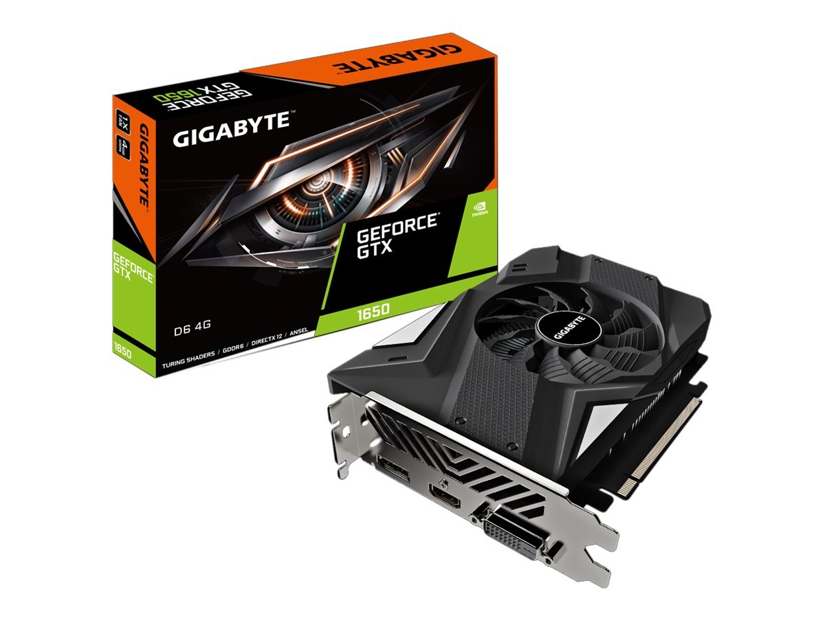 Bild von GeForce GTX 1650 D6 rev.2.0 4G 4GB GDDR6 GV-N1656D6-4GD