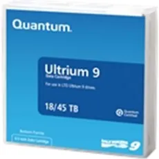 Quantum Data cartridge bar code labels LTO Ultrium 9 LTO-9 series 000001-000100 (LTO-1 Ultrium, 18000 GB), Cartridge