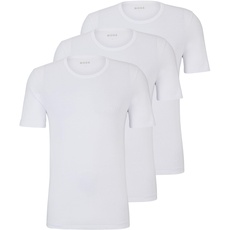Bild T-Shirt mit Label-Stitching im 3er-Pack Modell Classic