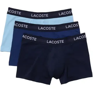 Lacoste 5h9623 Boxershorts 3 Einheiten - Navy / Methylene / Tropical - S
