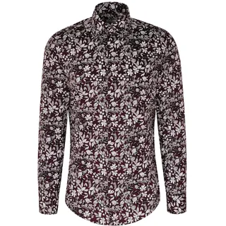 Seidensticker Herren Business Hemd, Lila, 38