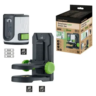 LASERLINER EasyCross-Laser Green Set Kreuzlinienlaser selbstnivellierend