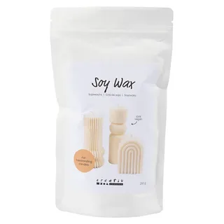 Creativ Company 734791, 250 g, Cremefarben, Sojawachs, Dänemark - Creme