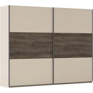 Rauch Schwebetürenschrank SAJO 261 x 210 x 59 cm Beige