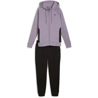 Puma Classic Fleece Kapuzen-Jogginganzug Damen 30 pale plum S