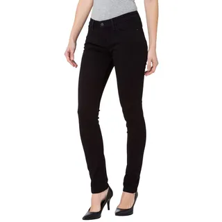 Cross Jeans Damen Adriana Skinny Jeans, Schwarz (Black 200), W26/L34