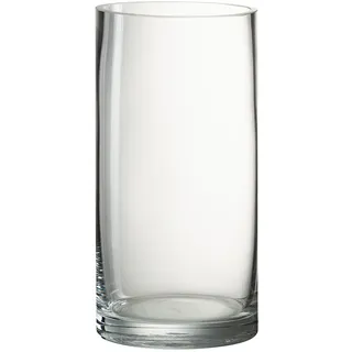 VASE Zylinder Glas TRANSPARENT SMALL