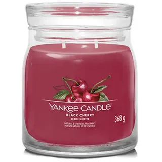 Yankee Candle Black Cherry Duftkerze 368 g rot