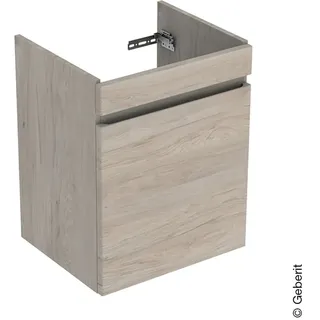 Geberit Waschtischunterschrank 1 Schublade 53,6 x 60,6 x 44,6 cm Nussbaum hickory hell