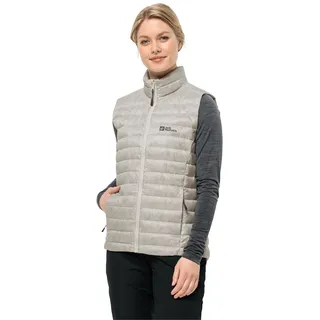 Jack Wolfskin Damen PILVI DOWN Vest W Daunenweste, Dove, 46, XL