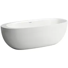 Bild Il Bagno Alessi Badewanne, freistehend, Mineralgusswerkstoff, 1850x800x440mm, H220972, Farbe: Weiß