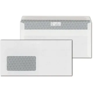 ÖKI Briefumschläge DIN lang mit Fenster weiß selbstklebend 1.000 St.