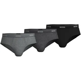 Hugo Boss Herren Slip aus Baumwolle, 3er-Pack | Herren Slip, bequeme Passform, ideal für den Alltag, bequeme Unterwäsche, Markenslip
