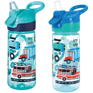 Nûby Kinderbecher Auslaufsicher Tragegriff Blau 2 St.