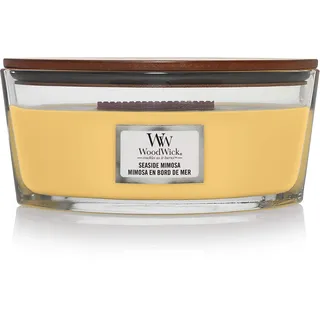 Woodwick Seaside Mimosa Duftkerze 454 g gelb