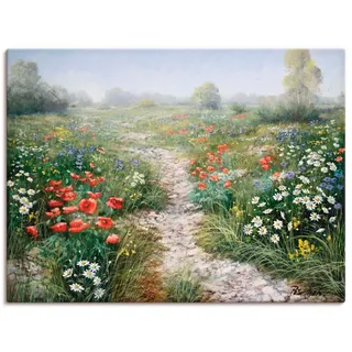 Artland Wandbild »Dichte der Natur« Blumenwiese 1 Stk. tlg. als Leinwandbild, Poster, Wandaufkleber in verschied. Größen, grün