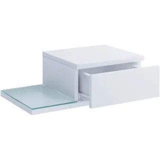 VCM Nachtschrank Konsila M 48 x 15 x 28 cm Weiß