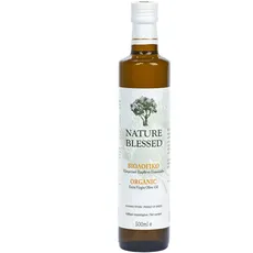 Nature Blessed Griechisches Bio Natives Olivenöl Extra 500 ml Glasflasche