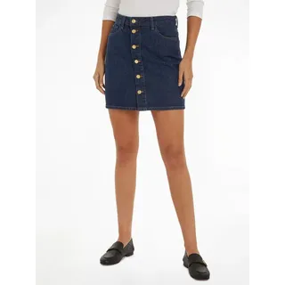 Tommy Hilfiger Jeansrock »DNM MINI SKIRT HW CLER«, Webrock im 5-Pocket-Style Gr. 34, Cler, , 25683642-34