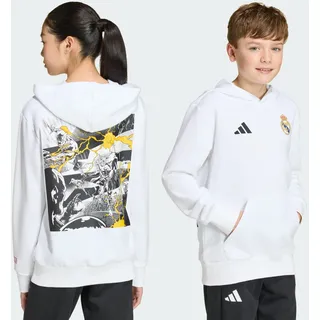 adidas Real Madrid Avengers Hoodie für Kinder weiß 134 cm
