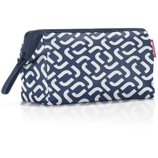 Reisenthel travelcosmetic Signature Navy Starke robuste und praktische Reisekosmetiktasche, Handschlaufe, wasserabweisendes Material
