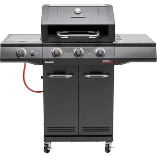 Char Broil Char-Broil Advantage CORE B 3 schwarz metallic inkl. 3 Brenner + Seitenbrenner Deckelthermometer, Grillrost